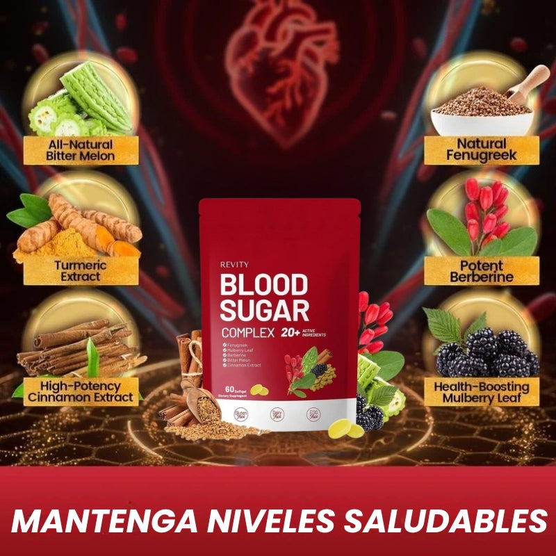 Blood Sugar – Regula tus niveles de azúcar y mejora tu energía