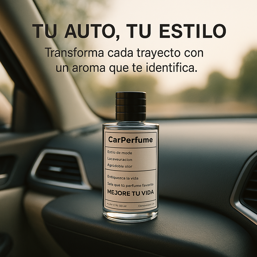 CarPerfume - Haz que tu auto también tenga estilo