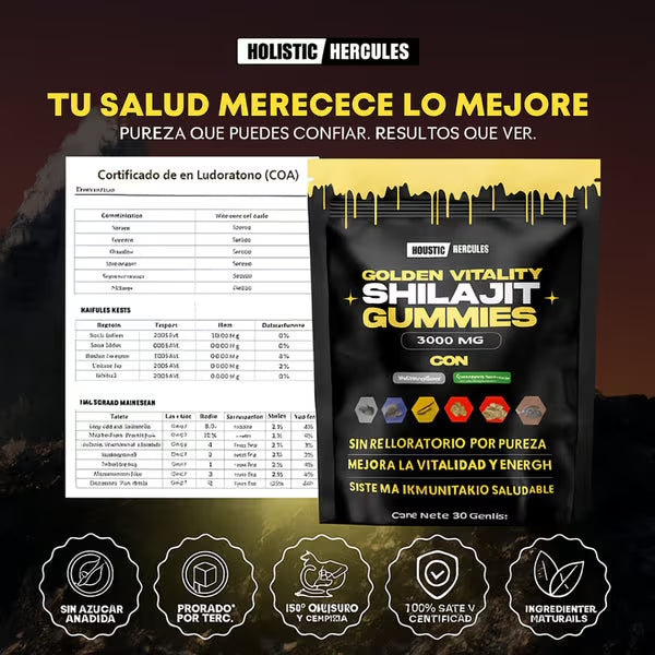 Gomitas Shilajit - Despierta tu mejor versión