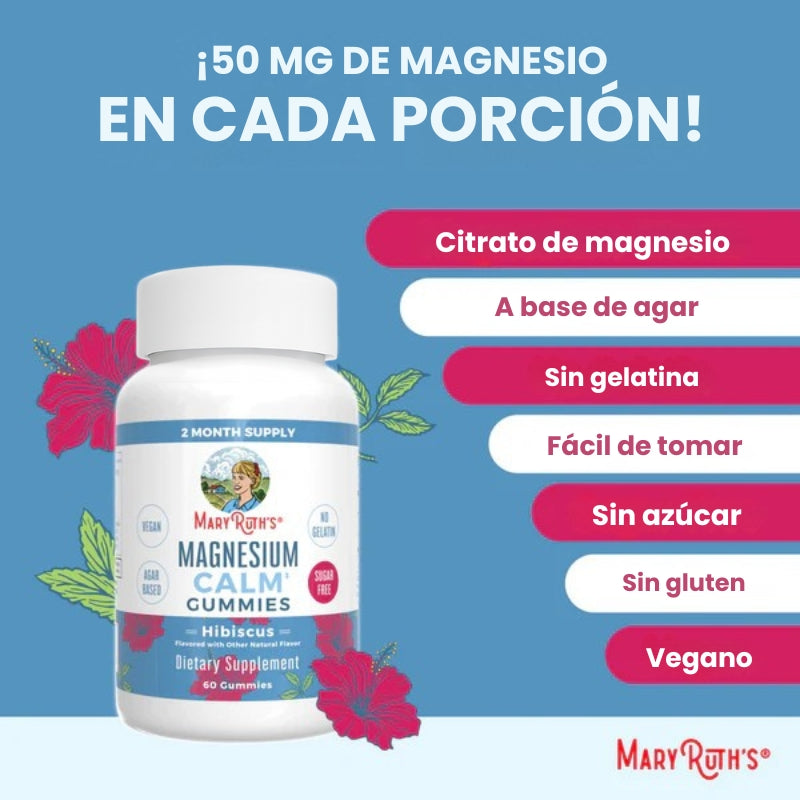 Mary Ruths - Gomitas calmantes de magnesio