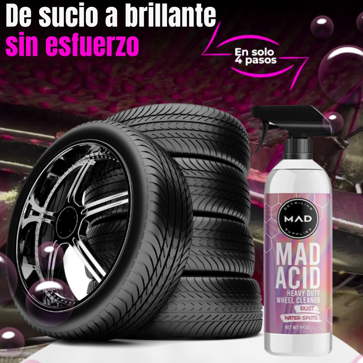 MAD ACID - Rines como nuevos, sin esfuerzo.