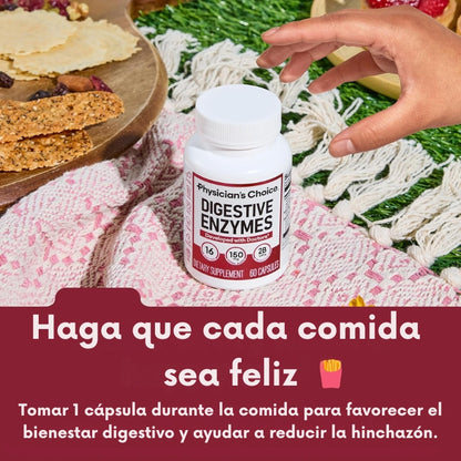 Physician'sChoice - Capsulas de Enzimas Digestivas - OFERTA 2X1