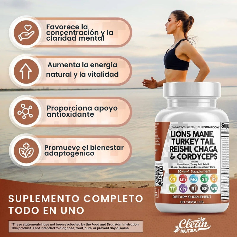 NeuroMyco™ - Capsulas Melena de Leon - OFERTA 2X1