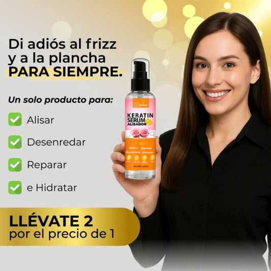 Serum de keratina para el cabello - OFERTA 2X1 Este Mes