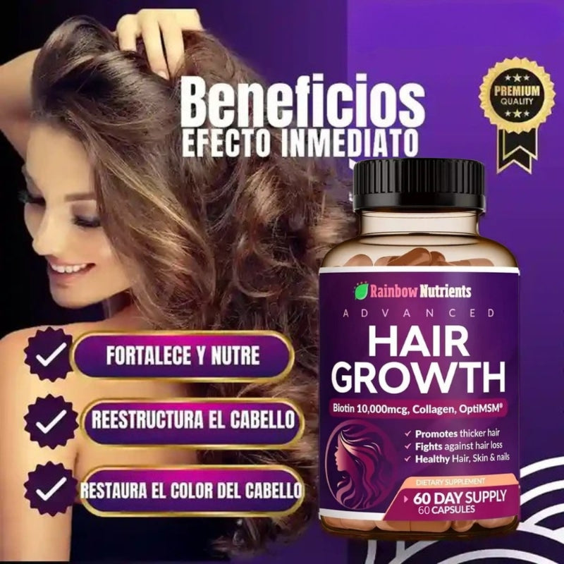 Hair Growth - Crecimiento Avanzado del Cabello - OFERTA 2X1