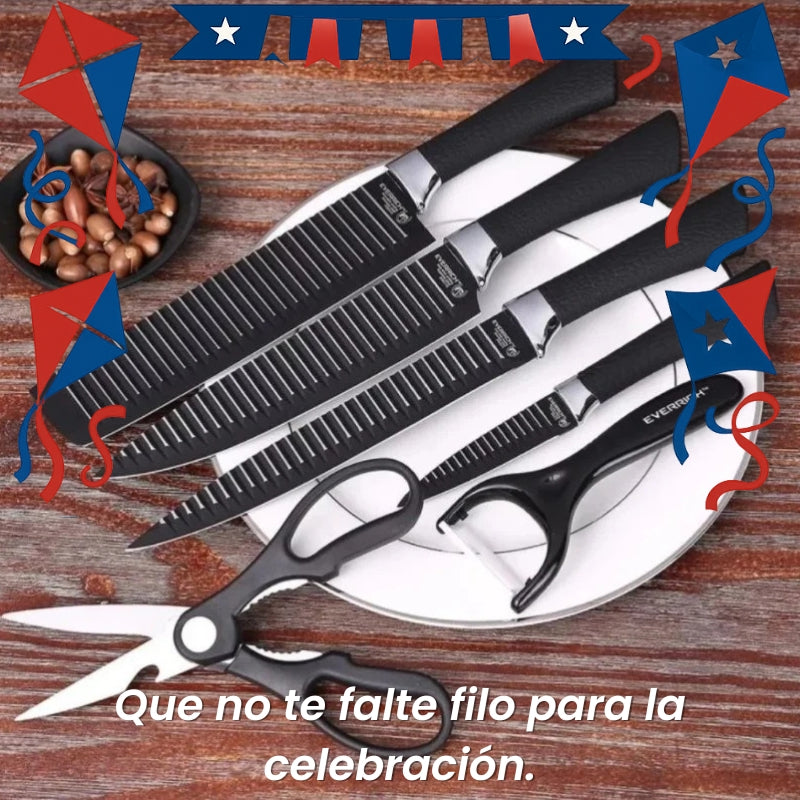 ChefPro - Set de Cuchillos Corta como un chef.