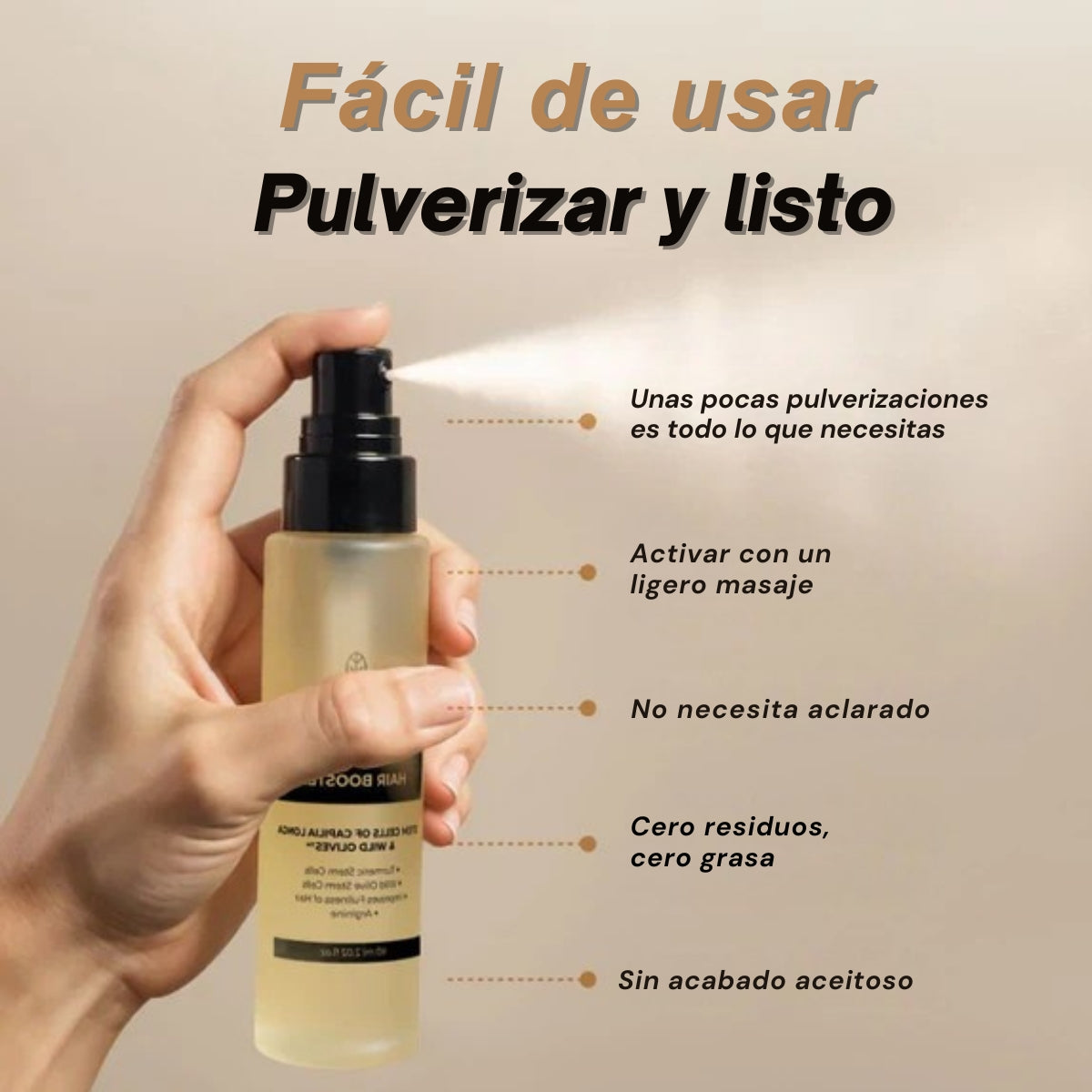 VITASEL™ - Activador Capilar con Células Madre y Factores de Crecimiento