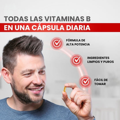 DivineBounty - Vitaminas del complejo Super B - OFERTA 2X1