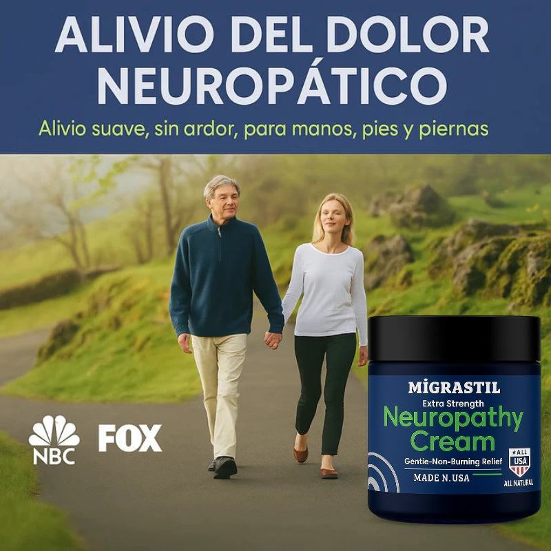 Crema para Neuropatia - Despídete del dolor, dale la bienvenida al confort