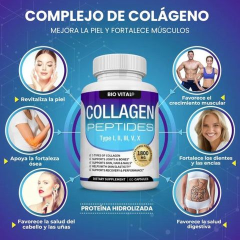 Bio Vital Colágeno de Alta Pureza Anti-Edad - OFERTA 2X1