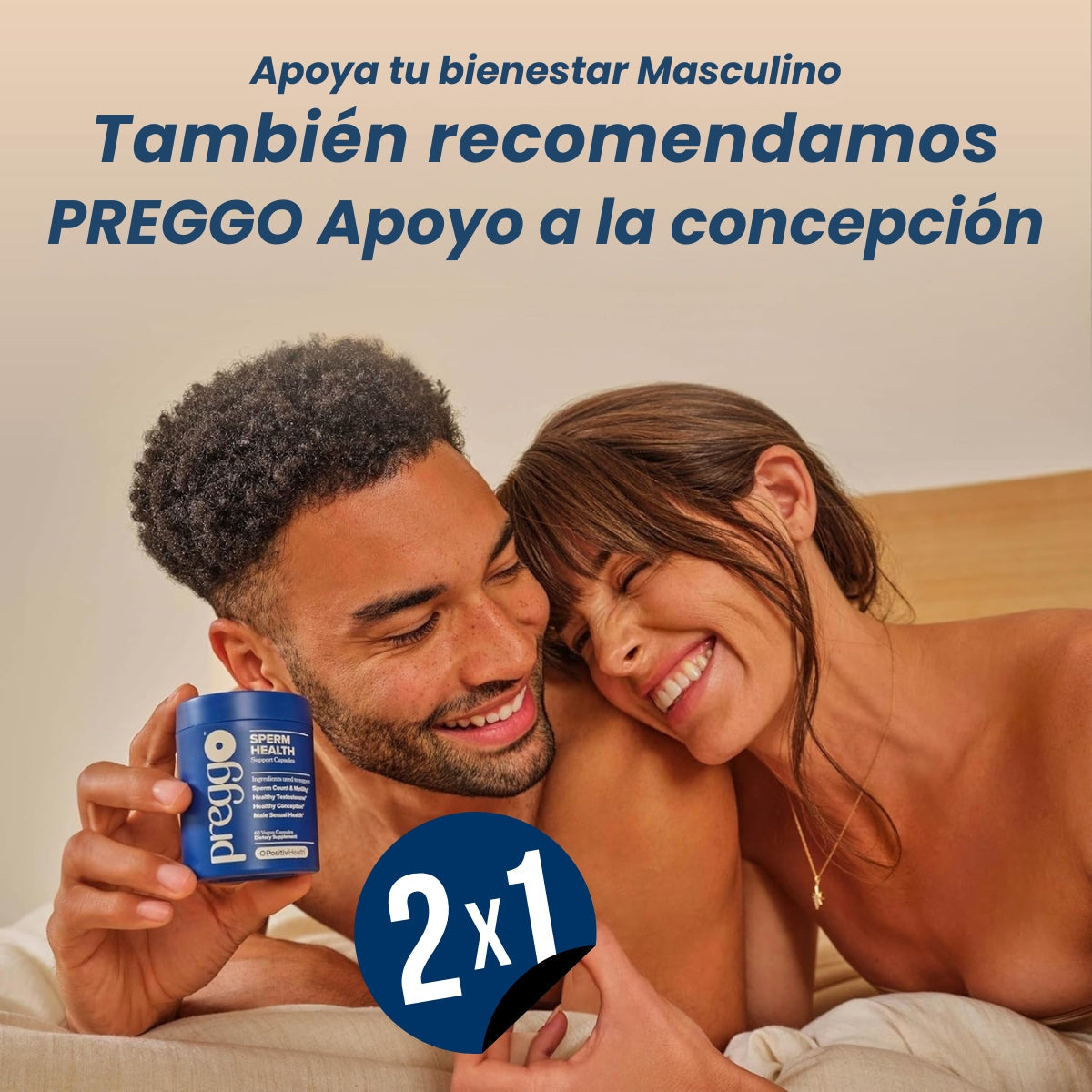 PREGGO Cápsulas de salud espermática para hombres - OFERTA 2x1