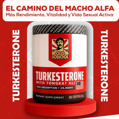 Turkesterone Max Power || Tu fuente natural de potencia masculina.