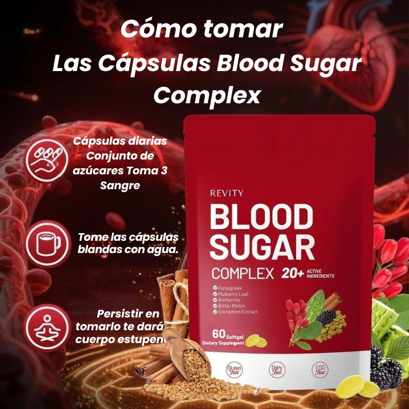 Blood Sugar – Regula tus niveles de azúcar y mejora tu energía