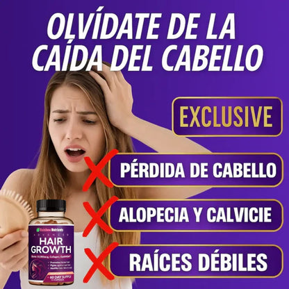 Hair Growth - Crecimiento Avanzado del Cabello - OFERTA 2X1