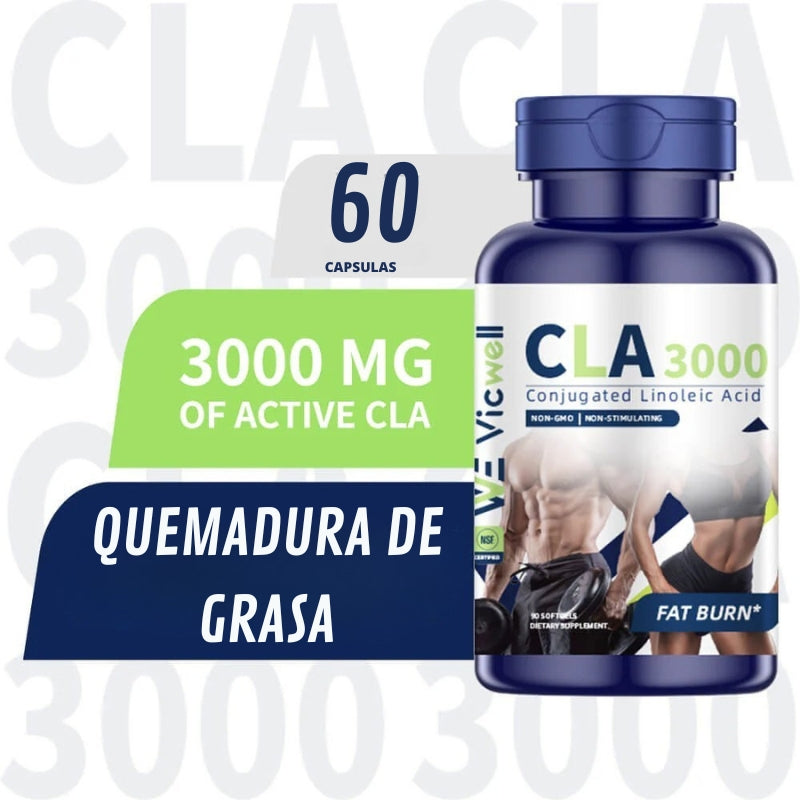 CLA 3000 - Capsulas para quemar grasa - OFERTA 2X1