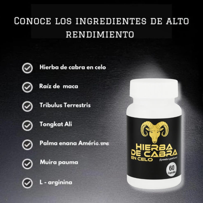 Capsulas Hierba de Cabra en Celo - OFERTA 2X1