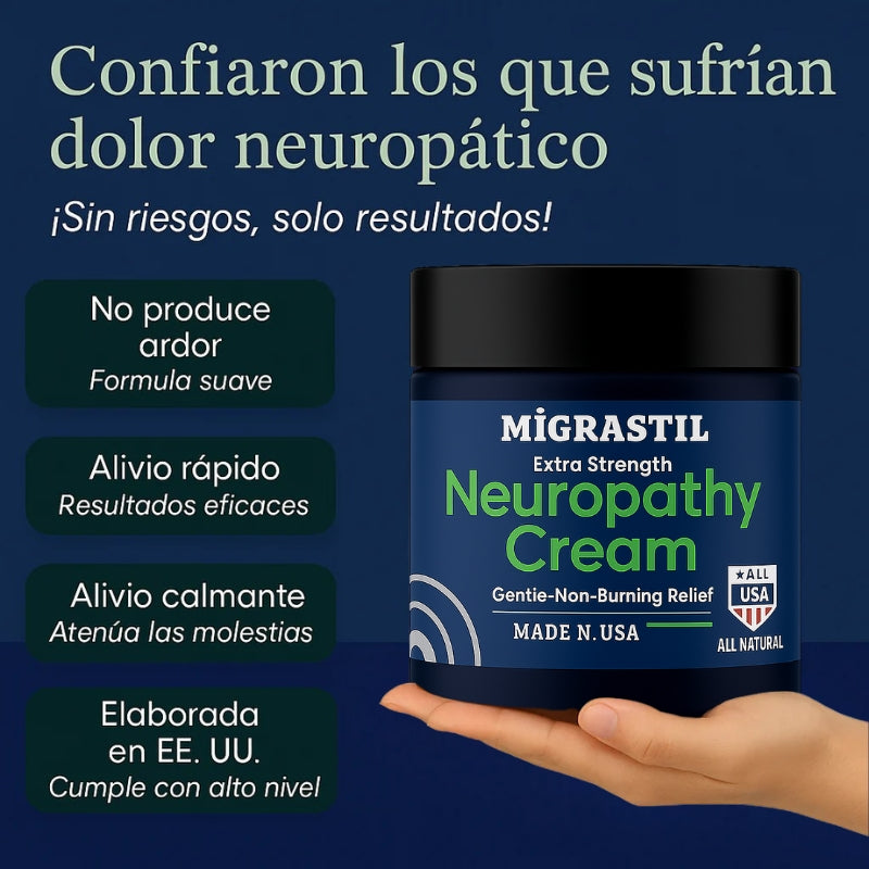 Crema para Neuropatia - Despídete del dolor, dale la bienvenida al confort