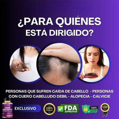 Hair Growth - Crecimiento Avanzado del Cabello - OFERTA 2X1