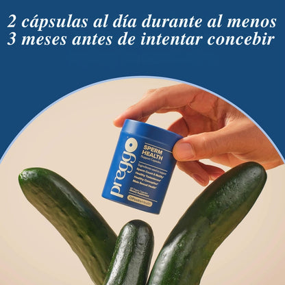 PREGGO Cápsulas de salud espermática para hombres - OFERTA 2x1