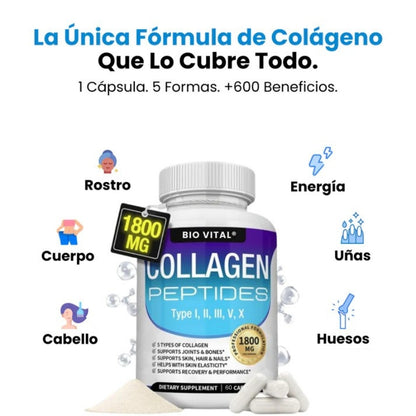 Bio Vital Colágeno® de Alta Pureza Anti-Edad - OFERTA 2X1
