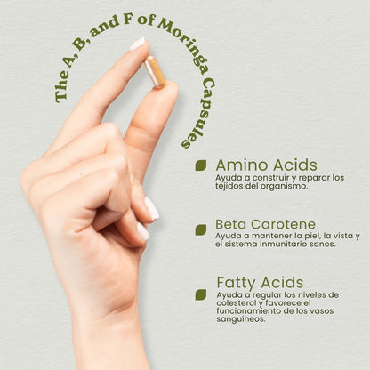 BetterAlt - Capsulas Moringa Energía verde, vida real - OFERTA 2X1
