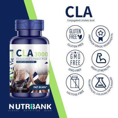 CLA 3000 - Capsulas para quemar grasa - OFERTA 2X1