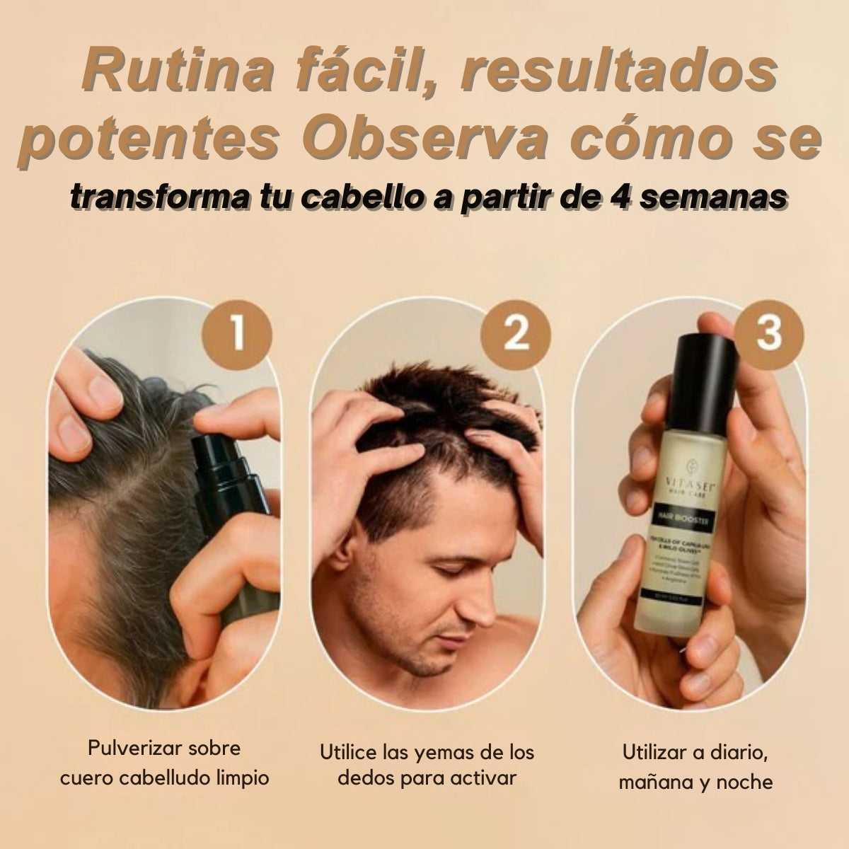 VITASEL™ - Activador Capilar con Células Madre y Factores de Crecimiento