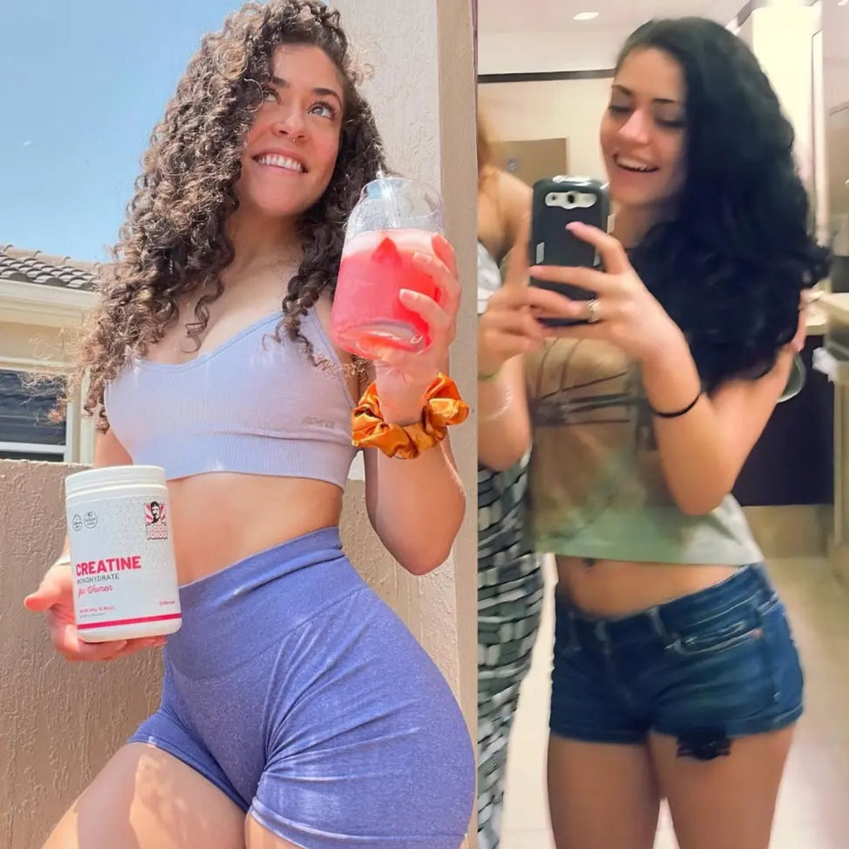 Creatine Monohydrate - Glúteos fuertes. Recuperación fácil. Belleza activa.