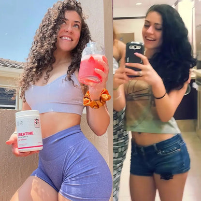 Creatine Monohydrate - Glúteos fuertes. Recuperación fácil. Belleza activa.