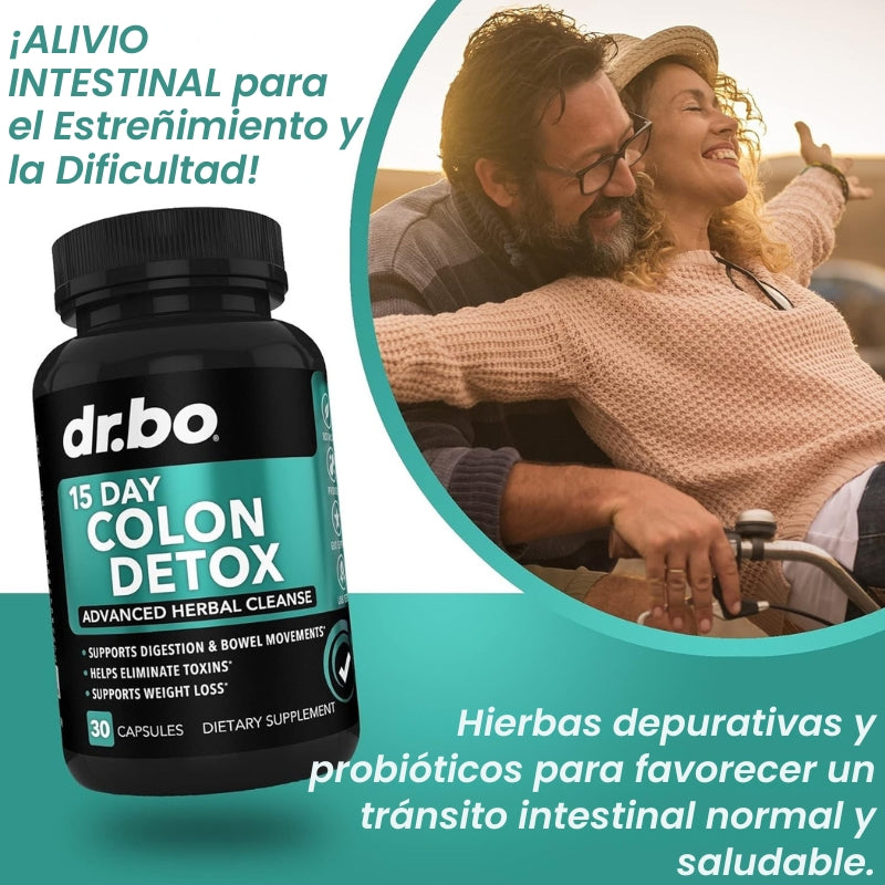 Dr. Bo - Capsulas 15 Days para digestión - OFERTA 2X1