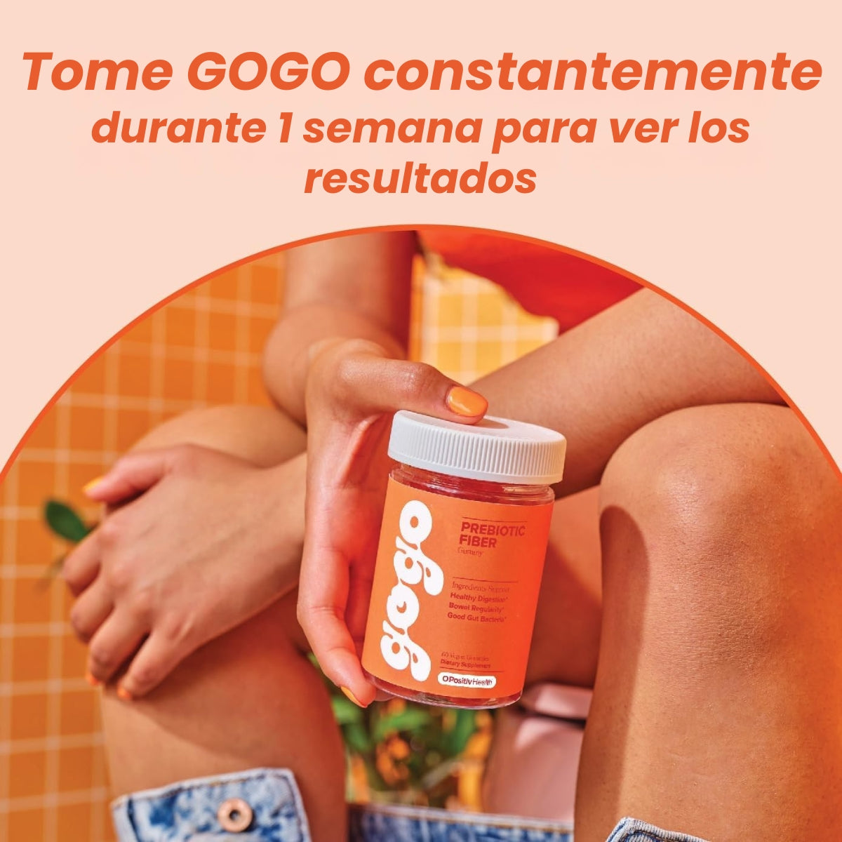 GOGO - Fibra de goma diaria para la salud intestinal digestiva