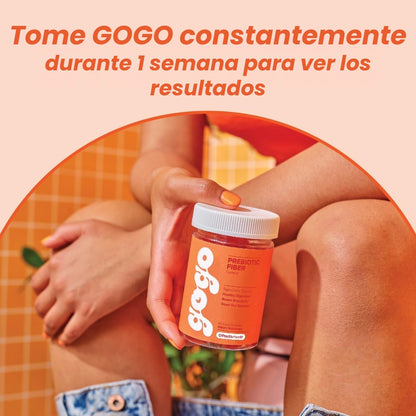GOGO - Fibra de goma diaria para la salud intestinal digestiva