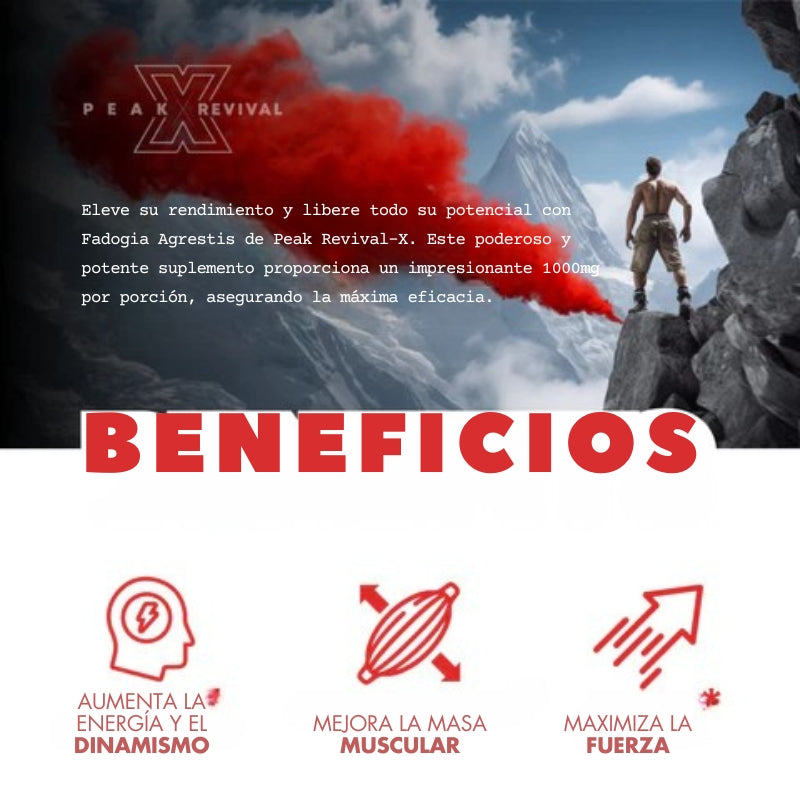 Fadogia Agrestis - Suplemento Natural Activa tu mejor versión