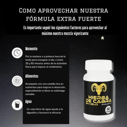 Capsulas Hierba de Cabra en Celo - OFERTA 2X1