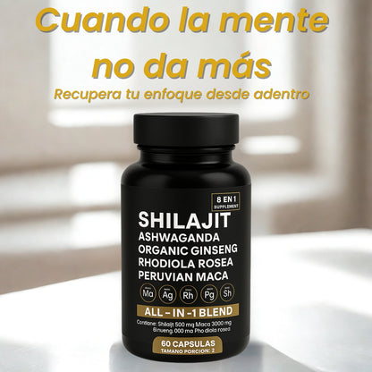 Shilajit Ashwagandha - Recarga tu vida con energía pura - OFERTA 2X1