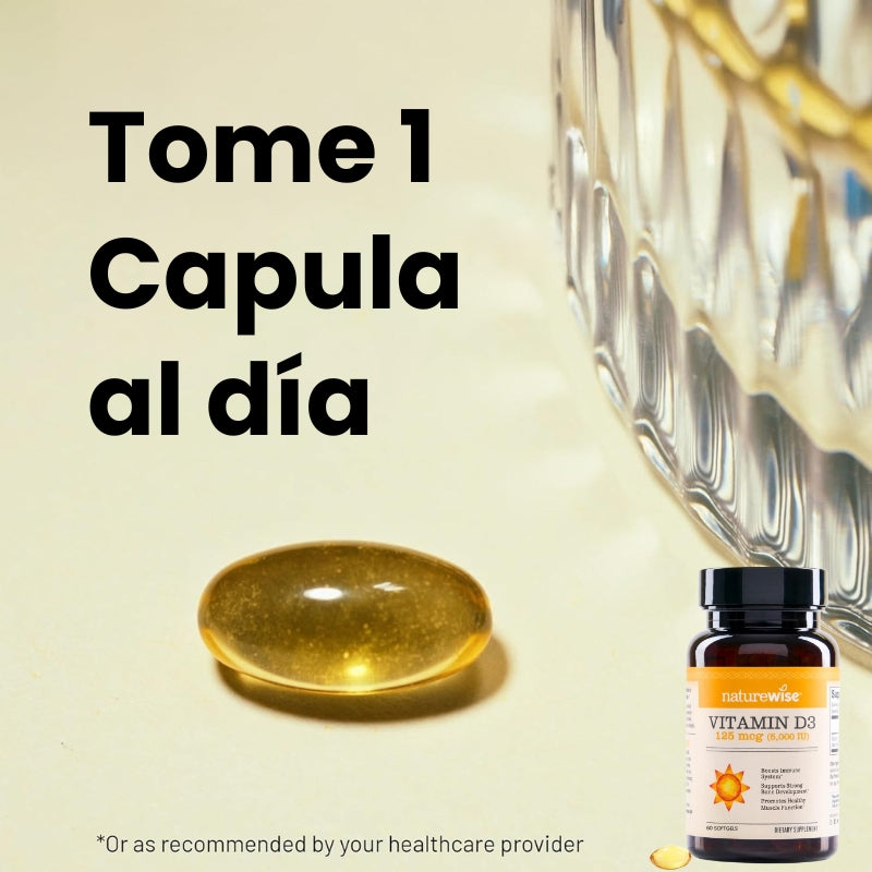 NatureWise - Capsulas Vitamina D3