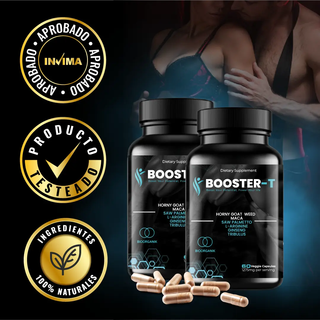 Booster-T - Desata Tu Potencia Masculina - OFERTA 2X1