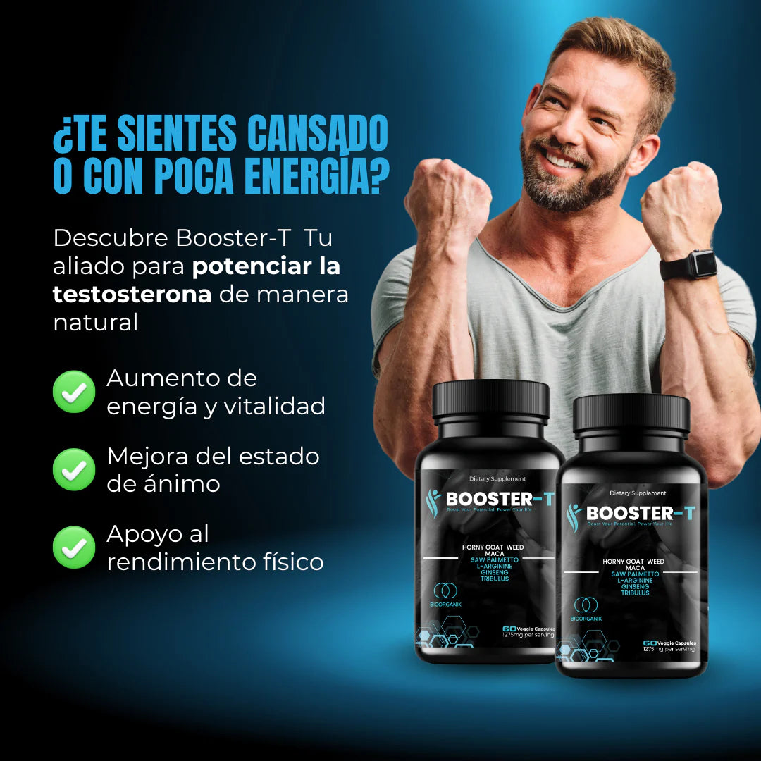 Booster-T - Desata Tu Potencia Masculina - OFERTA 2X1