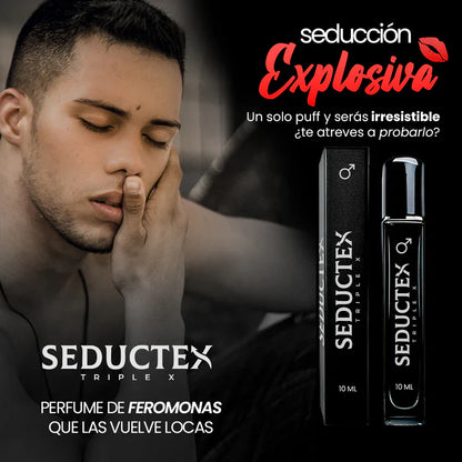 Seductex® Perfume con Feromonas Hombre - Oferta Solo Por Este Mes