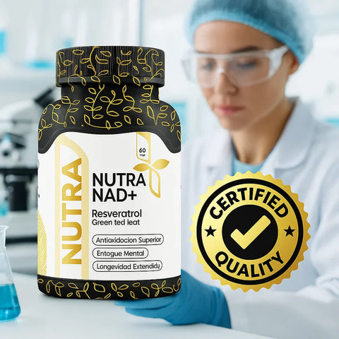NAD + Resveratrol - Capsulas de reparación celular - OFERTA 2X1.
