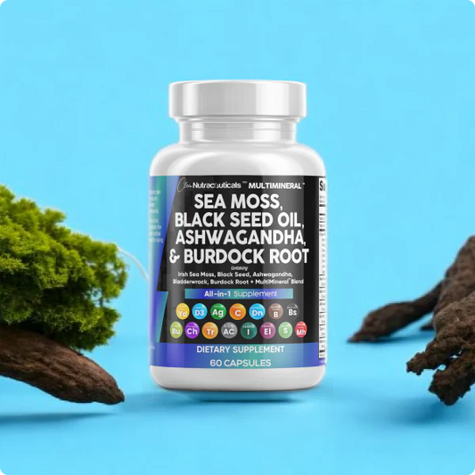 MultiMineral™ - Semilla negra de musgo marino - OFERTA 2X1