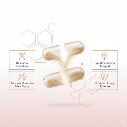 TrueFem – Cápsulas para el Equilibrio Hormonal y Bienestar Femenino - OFERTA 2X1