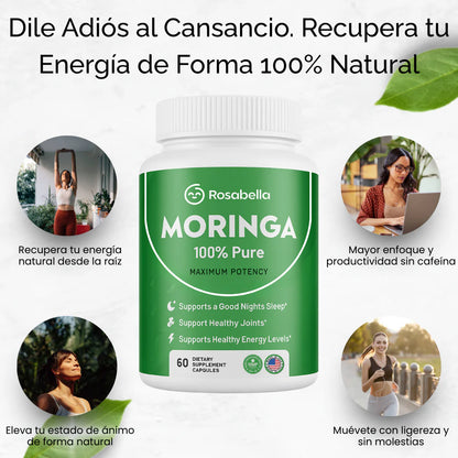 Rosabella Moringa™ - Recupera tu Vitalidad - OFERTA 2X1.