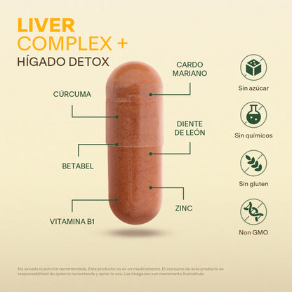 Suplemento Para Hígado en Cápsulas