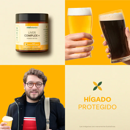 Suplemento Para Hígado en Cápsulas
