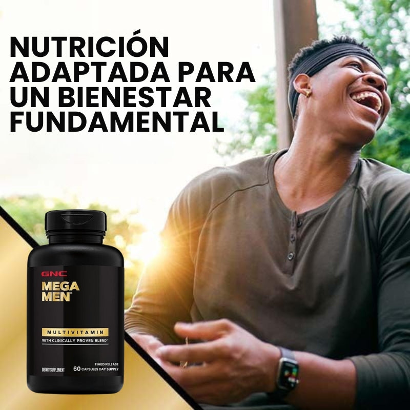 GNC MegaMen - Cápsulas multivitamínicas para Prostata - OFERTA 2X1