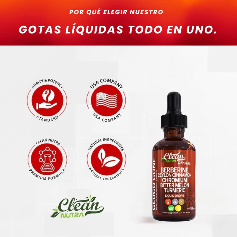 Gluco Gone - Lo natural siempre es la mejor medicina - OFERTA 2X1