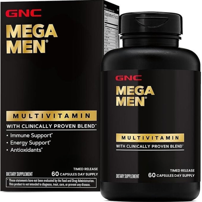 GNC MegaMen - Cápsulas multivitamínicas para Prostata - OFERTA 2X1