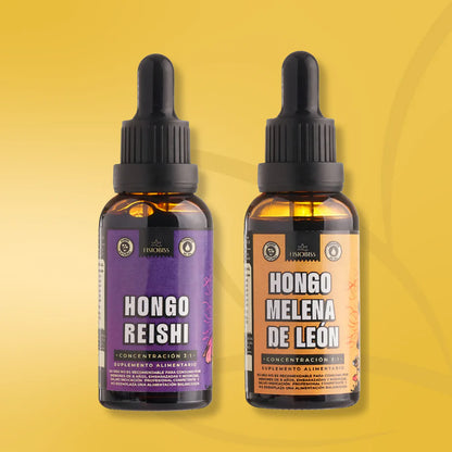 KIT TRANSFORMA TU VIDA 🍄 MELENA DE LEÓN + REISHI