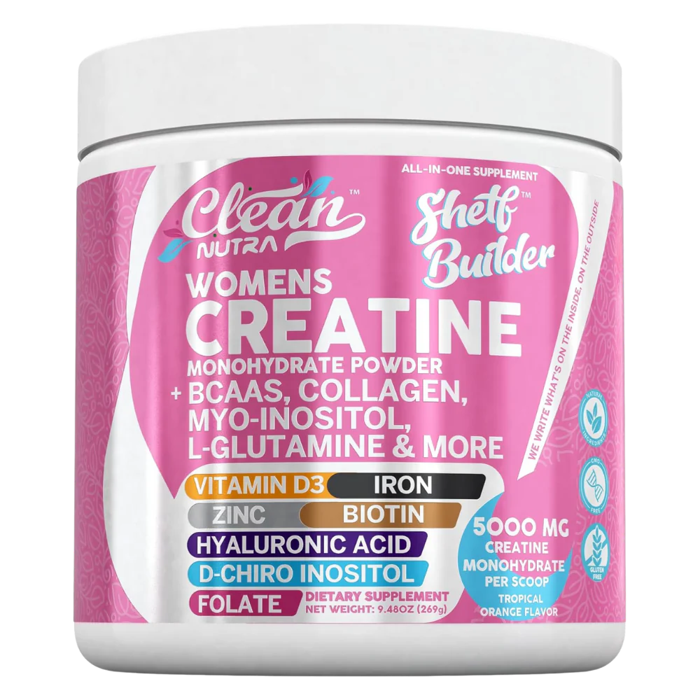 WomenCreatine - Fuerza femenina en cada sorbo.